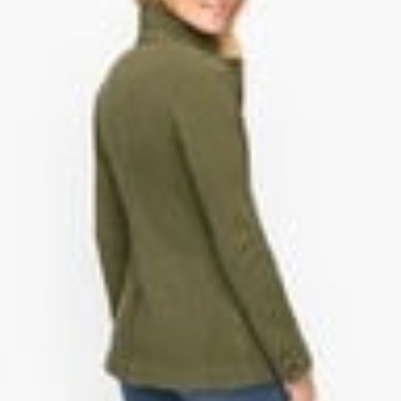 Jungle Green Twill Blazer - Picture 2 of 4
